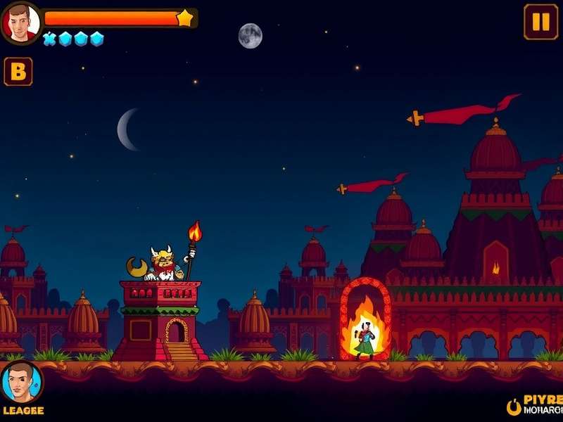 Pyre Monarchs Gameplay Screenshot